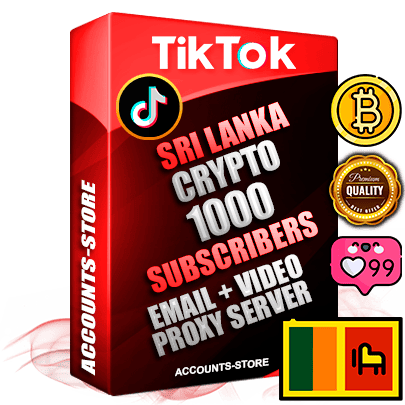 Professional Sri Lankan PREMIUM TikTok accounts of manual registration and farming for the CRYPTO niche with high trust history profile photos and videos — fully themed and optimized for CRYPTO advertising and promotion — 1000 niche-related live active subscribers 2018–2022 registration years Verified Email (included) + Cookie JSON for secure import and login to the account + User Agent + high-quality content filling (profile photo banner and videos). Fully ready for targeted campaigns and ad launches from any country. Perfectly holds ads without bans. Ideal for any earning schemes affiliate promotions and marketing projects. Quality unlimited IPv4 proxy server included. Professional Sri Lankan PREMIUM TikTok accounts of manual registration and farming for the CRYPTO niche with high trust history profile photos and videos — fully themed and optimized for CRYPTO advertising and promotion — 1000 niche-related live active subscribers 2018–2022 registration years Verified Email (included) + Cookie JSON for secure import and login to the account + User Agent + high-quality content filling (profile photo banner and videos). Fully ready for targeted campaigns and ad launches from any country. Perfectly holds ads without bans. Ideal for any earning schemes affiliate promotions and marketing projects. Quality unlimited IPv4 proxy server included.