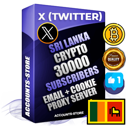 Professional Sri Lankan PREMIUM X (Twitter) accounts of manual registration and farming for the CRYPTO niche with high trust history photos and tweets — fully themed and optimized for CRYPTO advertising and promotion — 30000 niche-related live active followers 2009–2014 registration year Verified Email (Included) + Cookie JSON for secure import and login to the account + User Agent + High-quality filling (Photo Header Posts). Fully ready for targeted campaigns and ad launches from any country. Perfectly hold ads without bans. Ideal for any earning schemes affiliate promotions and marketing projects. Quality unlimited IPv4 proxy server included.