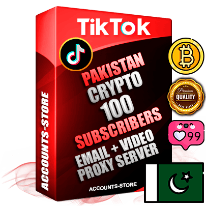 Professional Pakistani PREMIUM TikTok accounts of manual registration and farming for the CRYPTO niche with high trust history profile photos and videos — fully themed and optimized for CRYPTO advertising and promotion — 100 niche-related live active subscribers 2018–2022 registration years Verified Email (included) + Cookie JSON for secure import and login to the account + User Agent + high-quality content filling (profile photo banner and videos). Fully ready for targeted campaigns and ad launches from any country. Perfectly holds ads without bans. Ideal for any earning schemes affiliate promotions and marketing projects. Quality unlimited IPv4 proxy server included.