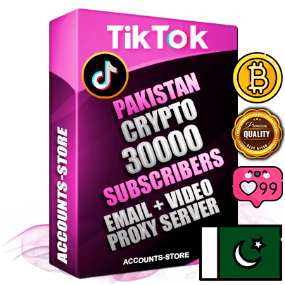 Professional Pakistani PREMIUM TikTok accounts of manual registration and farming for the CRYPTO niche with high trust history profile photos and videos — fully themed and optimized for CRYPTO advertising and promotion — 30000 niche-related live active subscribers 2018–2022 registration years Verified Email (included) + Cookie JSON for secure import and login to the account + User Agent + high-quality content filling (profile photo banner and videos). Fully ready for targeted campaigns and ad launches from any country. Perfectly holds ads without bans. Ideal for any earning schemes affiliate promotions and marketing projects. Quality unlimited IPv4 proxy server included. Professional Pakistani PREMIUM TikTok accounts of manual registration and farming for the CRYPTO niche with high trust history profile photos and videos — fully themed and optimized for CRYPTO advertising and promotion — 30000 niche-related live active subscribers 2018–2022 registration years Verified Email (included) + Cookie JSON for secure import and login to the account + User Agent + high-quality content filling (profile photo banner and videos). Fully ready for targeted campaigns and ad launches from any country. Perfectly holds ads without bans. Ideal for any earning schemes affiliate promotions and marketing projects. Quality unlimited IPv4 proxy server included.