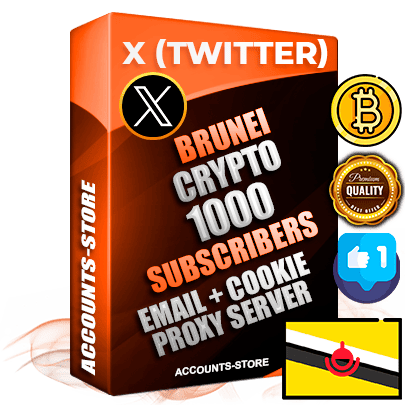 Professional Brunei PREMIUM X (Twitter) accounts of manual registration and farming for the CRYPTO niche with high trust history photos and tweets — fully themed and optimized for CRYPTO advertising and promotion — 1000 niche-related live active followers 2009–2014 registration year Verified Email (Included) + Cookie JSON for secure import and login to the account + User Agent + High-quality filling (Photo Header Posts). Fully ready for targeted campaigns and ad launches from any country. Perfectly hold ads without bans. Ideal for any earning schemes affiliate promotions and marketing projects. Quality unlimited IPv4 proxy server included. Professional Brunei PREMIUM X (Twitter) accounts of manual registration and farming for the CRYPTO niche with high trust history photos and tweets — fully themed and optimized for CRYPTO advertising and promotion — 1000 niche-related live active followers 2009–2014 registration year Verified Email (Included) + Cookie JSON for secure import and login to the account + User Agent + High-quality filling (Photo Header Posts). Fully ready for targeted campaigns and ad launches from any country. Perfectly hold ads without bans. Ideal for any earning schemes affiliate promotions and marketing projects. Quality unlimited IPv4 proxy server included.