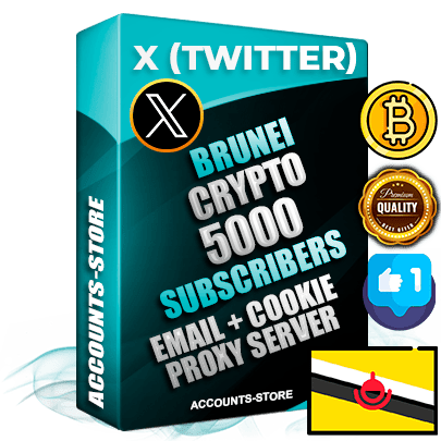 Professional Brunei PREMIUM X (Twitter) accounts of manual registration and farming for the CRYPTO niche with high trust history photos and tweets — fully themed and optimized for CRYPTO advertising and promotion — 5000 niche-related live active followers 2009–2014 registration year Verified Email (Included) + Cookie JSON for secure import and login to the account + User Agent + High-quality filling (Photo Header Posts). Fully ready for targeted campaigns and ad launches from any country. Perfectly hold ads without bans. Ideal for any earning schemes affiliate promotions and marketing projects. Quality unlimited IPv4 proxy server included. Professional Brunei PREMIUM X (Twitter) accounts of manual registration and farming for the CRYPTO niche with high trust history photos and tweets — fully themed and optimized for CRYPTO advertising and promotion — 5000 niche-related live active followers 2009–2014 registration year Verified Email (Included) + Cookie JSON for secure import and login to the account + User Agent + High-quality filling (Photo Header Posts). Fully ready for targeted campaigns and ad launches from any country. Perfectly hold ads without bans. Ideal for any earning schemes affiliate promotions and marketing projects. Quality unlimited IPv4 proxy server included.