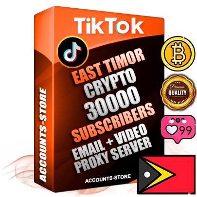 Professional Timorese PREMIUM TikTok accounts of manual registration and farming for the CRYPTO niche with high trust history profile photos and videos — fully themed and optimized for CRYPTO advertising and promotion — 30000 niche-related live active subscribers 2018–2022 registration years Verified Email (included) + Cookie JSON for secure import and login to the account + User Agent + high-quality content filling (profile photo banner and videos). Fully ready for targeted campaigns and ad launches from any country. Perfectly holds ads without bans. Ideal for any earning schemes affiliate promotions and marketing projects. Quality unlimited IPv4 proxy server included. Professional Timorese PREMIUM TikTok accounts of manual registration and farming for the CRYPTO niche with high trust history profile photos and videos — fully themed and optimized for CRYPTO advertising and promotion — 30000 niche-related live active subscribers 2018–2022 registration years Verified Email (included) + Cookie JSON for secure import and login to the account + User Agent + high-quality content filling (profile photo banner and videos). Fully ready for targeted campaigns and ad launches from any country. Perfectly holds ads without bans. Ideal for any earning schemes affiliate promotions and marketing projects. Quality unlimited IPv4 proxy server included.
