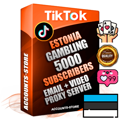 Professional Estonian PREMIUM TikTok accounts of manual registration and farming for the GAMBLING niche with high trust history profile photos and videos — fully themed and optimized for GAMBLING advertising and promotion — 5000 niche-related live active subscribers 2018–2022 registration years Verified Email (included) + Cookie JSON for secure import and login to the account + User Agent + high-quality content filling (profile photo banner and videos). Fully ready for targeted campaigns and ad launches from any country. Perfectly holds ads without bans. Ideal for any earning schemes affiliate promotions and marketing projects. Quality unlimited IPv4 proxy server included. Professional Estonian PREMIUM TikTok accounts of manual registration and farming for the GAMBLING niche with high trust history profile photos and videos — fully themed and optimized for GAMBLING advertising and promotion — 5000 niche-related live active subscribers 2018–2022 registration years Verified Email (included) + Cookie JSON for secure import and login to the account + User Agent + high-quality content filling (profile photo banner and videos). Fully ready for targeted campaigns and ad launches from any country. Perfectly holds ads without bans. Ideal for any earning schemes affiliate promotions and marketing projects. Quality unlimited IPv4 proxy server included.