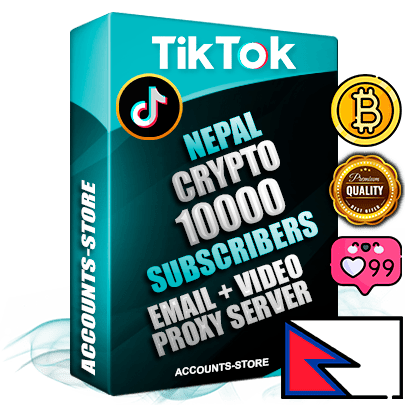 Professional Nepalese PREMIUM TikTok accounts of manual registration and farming for the CRYPTO niche with high trust history profile photos and videos — fully themed and optimized for CRYPTO advertising and promotion — 10000 niche-related live active subscribers 2018–2022 registration years Verified Email (included) + Cookie JSON for secure import and login to the account + User Agent + high-quality content filling (profile photo banner and videos). Fully ready for targeted campaigns and ad launches from any country. Perfectly holds ads without bans. Ideal for any earning schemes affiliate promotions and marketing projects. Quality unlimited IPv4 proxy server included. Professional Nepalese PREMIUM TikTok accounts of manual registration and farming for the CRYPTO niche with high trust history profile photos and videos — fully themed and optimized for CRYPTO advertising and promotion — 10000 niche-related live active subscribers 2018–2022 registration years Verified Email (included) + Cookie JSON for secure import and login to the account + User Agent + high-quality content filling (profile photo banner and videos). Fully ready for targeted campaigns and ad launches from any country. Perfectly holds ads without bans. Ideal for any earning schemes affiliate promotions and marketing projects. Quality unlimited IPv4 proxy server included.