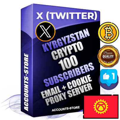 Professional Kyrgyz PREMIUM X (Twitter) accounts of manual registration and farming for the CRYPTO niche with high trust history photos and tweets — fully themed and optimized for CRYPTO advertising and promotion — 100 niche-related live active followers 2009–2014 registration year Verified Email (Included) + Cookie JSON for secure import and login to the account + User Agent + High-quality filling (Photo Header Posts). Fully ready for targeted campaigns and ad launches from any country. Perfectly hold ads without bans. Ideal for any earning schemes affiliate promotions and marketing projects. Quality unlimited IPv4 proxy server included. Professional Kyrgyz PREMIUM X (Twitter) accounts of manual registration and farming for the CRYPTO niche with high trust history photos and tweets — fully themed and optimized for CRYPTO advertising and promotion — 100 niche-related live active followers 2009–2014 registration year Verified Email (Included) + Cookie JSON for secure import and login to the account + User Agent + High-quality filling (Photo Header Posts). Fully ready for targeted campaigns and ad launches from any country. Perfectly hold ads without bans. Ideal for any earning schemes affiliate promotions and marketing projects. Quality unlimited IPv4 proxy server included.
