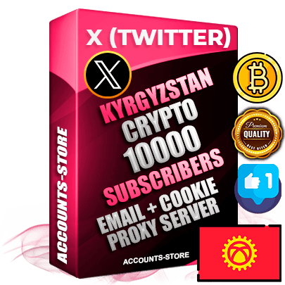 Professional Kyrgyz PREMIUM X (Twitter) accounts of manual registration and farming for the CRYPTO niche with high trust history photos and tweets — fully themed and optimized for CRYPTO advertising and promotion — 10000 niche-related live active followers 2009–2014 registration year Verified Email (Included) + Cookie JSON for secure import and login to the account + User Agent + High-quality filling (Photo Header Posts). Fully ready for targeted campaigns and ad launches from any country. Perfectly hold ads without bans. Ideal for any earning schemes affiliate promotions and marketing projects. Quality unlimited IPv4 proxy server included. Professional Kyrgyz PREMIUM X (Twitter) accounts of manual registration and farming for the CRYPTO niche with high trust history photos and tweets — fully themed and optimized for CRYPTO advertising and promotion — 10000 niche-related live active followers 2009–2014 registration year Verified Email (Included) + Cookie JSON for secure import and login to the account + User Agent + High-quality filling (Photo Header Posts). Fully ready for targeted campaigns and ad launches from any country. Perfectly hold ads without bans. Ideal for any earning schemes affiliate promotions and marketing projects. Quality unlimited IPv4 proxy server included.