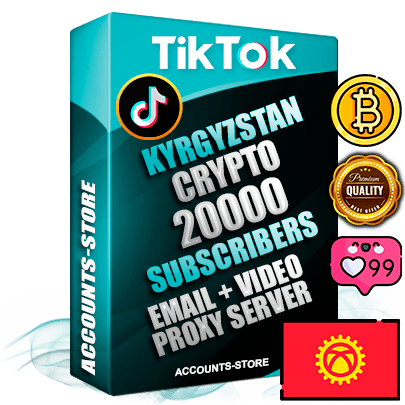 Professional Kyrgyz PREMIUM TikTok accounts of manual registration and farming for the CRYPTO niche with high trust history profile photos and videos — fully themed and optimized for CRYPTO advertising and promotion — 20000 niche-related live active subscribers 2018–2022 registration years Verified Email (included) + Cookie JSON for secure import and login to the account + User Agent + high-quality content filling (profile photo banner and videos). Fully ready for targeted campaigns and ad launches from any country. Perfectly holds ads without bans. Ideal for any earning schemes affiliate promotions and marketing projects. Quality unlimited IPv4 proxy server included.