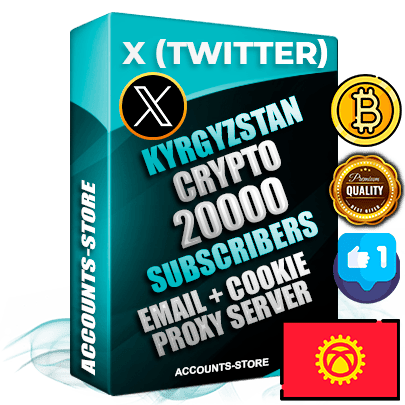 Professional Kyrgyz PREMIUM X (Twitter) accounts of manual registration and farming for the CRYPTO niche with high trust history photos and tweets — fully themed and optimized for CRYPTO advertising and promotion — 20000 niche-related live active followers 2009–2014 registration year Verified Email (Included) + Cookie JSON for secure import and login to the account + User Agent + High-quality filling (Photo Header Posts). Fully ready for targeted campaigns and ad launches from any country. Perfectly hold ads without bans. Ideal for any earning schemes affiliate promotions and marketing projects. Quality unlimited IPv4 proxy server included. Professional Kyrgyz PREMIUM X (Twitter) accounts of manual registration and farming for the CRYPTO niche with high trust history photos and tweets — fully themed and optimized for CRYPTO advertising and promotion — 20000 niche-related live active followers 2009–2014 registration year Verified Email (Included) + Cookie JSON for secure import and login to the account + User Agent + High-quality filling (Photo Header Posts). Fully ready for targeted campaigns and ad launches from any country. Perfectly hold ads without bans. Ideal for any earning schemes affiliate promotions and marketing projects. Quality unlimited IPv4 proxy server included.