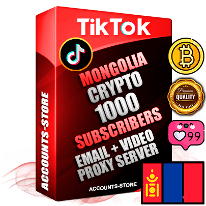 Professional Mongolian PREMIUM TikTok accounts of manual registration and farming for the CRYPTO niche with high trust history profile photos and videos — fully themed and optimized for CRYPTO advertising and promotion — 1000 niche-related live active subscribers 2018–2022 registration years Verified Email (included) + Cookie JSON for secure import and login to the account + User Agent + high-quality content filling (profile photo banner and videos). Fully ready for targeted campaigns and ad launches from any country. Perfectly holds ads without bans. Ideal for any earning schemes affiliate promotions and marketing projects. Quality unlimited IPv4 proxy server included. Professional Mongolian PREMIUM TikTok accounts of manual registration and farming for the CRYPTO niche with high trust history profile photos and videos — fully themed and optimized for CRYPTO advertising and promotion — 1000 niche-related live active subscribers 2018–2022 registration years Verified Email (included) + Cookie JSON for secure import and login to the account + User Agent + high-quality content filling (profile photo banner and videos). Fully ready for targeted campaigns and ad launches from any country. Perfectly holds ads without bans. Ideal for any earning schemes affiliate promotions and marketing projects. Quality unlimited IPv4 proxy server included.