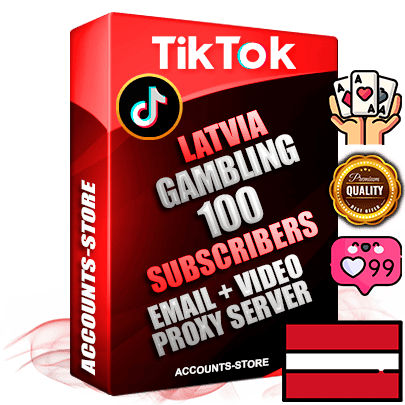 Professional Latvian PREMIUM TikTok accounts of manual registration and farming for the GAMBLING niche with high trust history profile photos and videos — fully themed and optimized for GAMBLING advertising and promotion — 100 niche-related live active subscribers 2018–2022 registration years Verified Email (included) + Cookie JSON for secure import and login to the account + User Agent + high-quality content filling (profile photo banner and videos). Fully ready for targeted campaigns and ad launches from any country. Perfectly holds ads without bans. Ideal for any earning schemes affiliate promotions and marketing projects. Quality unlimited IPv4 proxy server included.