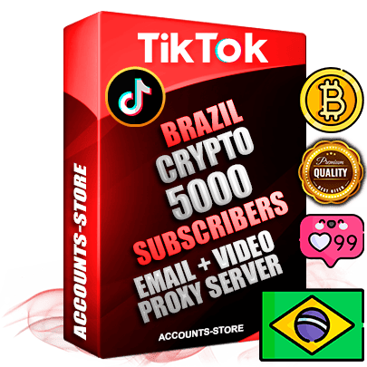 Professional Brazilian PREMIUM TikTok accounts of manual registration and farming for the CRYPTO niche with high trust history profile photos and videos — fully themed and optimized for CRYPTO advertising and promotion — 5000 niche-related live active subscribers 2018–2022 registration years Verified Email (included) + Cookie JSON for secure import and login to the account + User Agent + high-quality content filling (profile photo banner and videos). Fully ready for targeted campaigns and ad launches from any country. Perfectly holds ads without bans. Ideal for any earning schemes affiliate promotions and marketing projects. Quality unlimited IPv4 proxy server included. Professional Brazilian PREMIUM TikTok accounts of manual registration and farming for the CRYPTO niche with high trust history profile photos and videos — fully themed and optimized for CRYPTO advertising and promotion — 5000 niche-related live active subscribers 2018–2022 registration years Verified Email (included) + Cookie JSON for secure import and login to the account + User Agent + high-quality content filling (profile photo banner and videos). Fully ready for targeted campaigns and ad launches from any country. Perfectly holds ads without bans. Ideal for any earning schemes affiliate promotions and marketing projects. Quality unlimited IPv4 proxy server included.