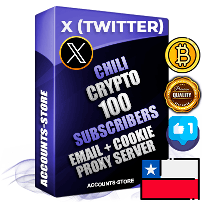 Professional Chilean PREMIUM X (Twitter) accounts of manual registration and farming for the CRYPTO niche with high trust history photos and tweets — fully themed and optimized for CRYPTO advertising and promotion — 100 niche-related live active followers 2009–2014 registration year Verified Email (Included) + Cookie JSON for secure import and login to the account + User Agent + High-quality filling (Photo Header Posts). Fully ready for targeted campaigns and ad launches from any country. Perfectly hold ads without bans. Ideal for any earning schemes affiliate promotions and marketing projects. Quality unlimited IPv4 proxy server included.