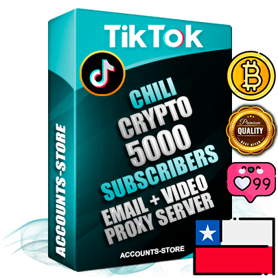 Professional Chilean PREMIUM TikTok accounts of manual registration and farming for the CRYPTO niche with high trust history profile photos and videos — fully themed and optimized for CRYPTO advertising and promotion — 5000 niche-related live active subscribers 2018–2022 registration years Verified Email (included) + Cookie JSON for secure import and login to the account + User Agent + high-quality content filling (profile photo banner and videos). Fully ready for targeted campaigns and ad launches from any country. Perfectly holds ads without bans. Ideal for any earning schemes affiliate promotions and marketing projects. Quality unlimited IPv4 proxy server included. Professional Chilean PREMIUM TikTok accounts of manual registration and farming for the CRYPTO niche with high trust history profile photos and videos — fully themed and optimized for CRYPTO advertising and promotion — 5000 niche-related live active subscribers 2018–2022 registration years Verified Email (included) + Cookie JSON for secure import and login to the account + User Agent + high-quality content filling (profile photo banner and videos). Fully ready for targeted campaigns and ad launches from any country. Perfectly holds ads without bans. Ideal for any earning schemes affiliate promotions and marketing projects. Quality unlimited IPv4 proxy server included.