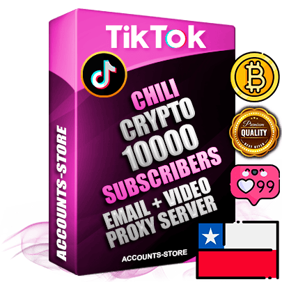 Professional Chilean PREMIUM TikTok accounts of manual registration and farming for the CRYPTO niche with high trust history profile photos and videos — fully themed and optimized for CRYPTO advertising and promotion — 10000 niche-related live active subscribers 2018–2022 registration years Verified Email (included) + Cookie JSON for secure import and login to the account + User Agent + high-quality content filling (profile photo banner and videos). Fully ready for targeted campaigns and ad launches from any country. Perfectly holds ads without bans. Ideal for any earning schemes affiliate promotions and marketing projects. Quality unlimited IPv4 proxy server included. Professional Chilean PREMIUM TikTok accounts of manual registration and farming for the CRYPTO niche with high trust history profile photos and videos — fully themed and optimized for CRYPTO advertising and promotion — 10000 niche-related live active subscribers 2018–2022 registration years Verified Email (included) + Cookie JSON for secure import and login to the account + User Agent + high-quality content filling (profile photo banner and videos). Fully ready for targeted campaigns and ad launches from any country. Perfectly holds ads without bans. Ideal for any earning schemes affiliate promotions and marketing projects. Quality unlimited IPv4 proxy server included.