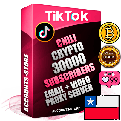 Professional Chilean PREMIUM TikTok accounts of manual registration and farming for the CRYPTO niche with high trust history profile photos and videos — fully themed and optimized for CRYPTO advertising and promotion — 30000 niche-related live active subscribers 2018–2022 registration years Verified Email (included) + Cookie JSON for secure import and login to the account + User Agent + high-quality content filling (profile photo banner and videos). Fully ready for targeted campaigns and ad launches from any country. Perfectly holds ads without bans. Ideal for any earning schemes affiliate promotions and marketing projects. Quality unlimited IPv4 proxy server included. Professional Chilean PREMIUM TikTok accounts of manual registration and farming for the CRYPTO niche with high trust history profile photos and videos — fully themed and optimized for CRYPTO advertising and promotion — 30000 niche-related live active subscribers 2018–2022 registration years Verified Email (included) + Cookie JSON for secure import and login to the account + User Agent + high-quality content filling (profile photo banner and videos). Fully ready for targeted campaigns and ad launches from any country. Perfectly holds ads without bans. Ideal for any earning schemes affiliate promotions and marketing projects. Quality unlimited IPv4 proxy server included.