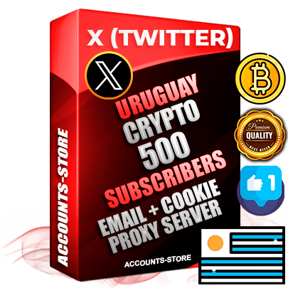 Professional Uruguayan PREMIUM X (Twitter) accounts of manual registration and farming for the CRYPTO niche with high trust history photos and tweets — fully themed and optimized for CRYPTO advertising and promotion — 500 niche-related live active followers 2009–2014 registration year Verified Email (Included) + Cookie JSON for secure import and login to the account + User Agent + High-quality filling (Photo Header Posts). Fully ready for targeted campaigns and ad launches from any country. Perfectly hold ads without bans. Ideal for any earning schemes affiliate promotions and marketing projects. Quality unlimited IPv4 proxy server included.