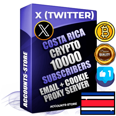 Professional Costa Rican PREMIUM X (Twitter) accounts of manual registration and farming for the CRYPTO niche with high trust history photos and tweets — fully themed and optimized for CRYPTO advertising and promotion — 10000 niche-related live active followers 2009–2014 registration year Verified Email (Included) + Cookie JSON for secure import and login to the account + User Agent + High-quality filling (Photo Header Posts). Fully ready for targeted campaigns and ad launches from any country. Perfectly hold ads without bans. Ideal for any earning schemes affiliate promotions and marketing projects. Quality unlimited IPv4 proxy server included. Professional Costa Rican PREMIUM X (Twitter) accounts of manual registration and farming for the CRYPTO niche with high trust history photos and tweets — fully themed and optimized for CRYPTO advertising and promotion — 10000 niche-related live active followers 2009–2014 registration year Verified Email (Included) + Cookie JSON for secure import and login to the account + User Agent + High-quality filling (Photo Header Posts). Fully ready for targeted campaigns and ad launches from any country. Perfectly hold ads without bans. Ideal for any earning schemes affiliate promotions and marketing projects. Quality unlimited IPv4 proxy server included.