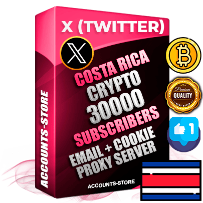 Professional Costa Rican PREMIUM X (Twitter) accounts of manual registration and farming for the CRYPTO niche with high trust history photos and tweets — fully themed and optimized for CRYPTO advertising and promotion — 30000 niche-related live active followers 2009–2014 registration year Verified Email (Included) + Cookie JSON for secure import and login to the account + User Agent + High-quality filling (Photo Header Posts). Fully ready for targeted campaigns and ad launches from any country. Perfectly hold ads without bans. Ideal for any earning schemes affiliate promotions and marketing projects. Quality unlimited IPv4 proxy server included. Professional Costa Rican PREMIUM X (Twitter) accounts of manual registration and farming for the CRYPTO niche with high trust history photos and tweets — fully themed and optimized for CRYPTO advertising and promotion — 30000 niche-related live active followers 2009–2014 registration year Verified Email (Included) + Cookie JSON for secure import and login to the account + User Agent + High-quality filling (Photo Header Posts). Fully ready for targeted campaigns and ad launches from any country. Perfectly hold ads without bans. Ideal for any earning schemes affiliate promotions and marketing projects. Quality unlimited IPv4 proxy server included.