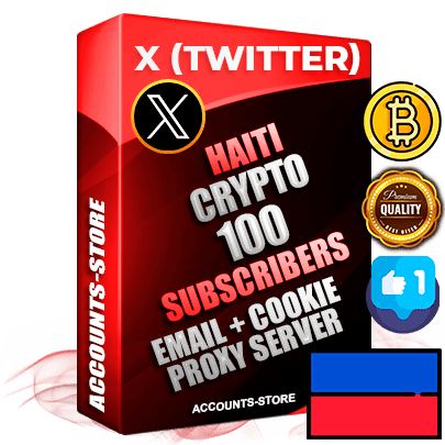 Professional Haitian PREMIUM X (Twitter) accounts of manual registration and farming for the CRYPTO niche with high trust history photos and tweets — fully themed and optimized for CRYPTO advertising and promotion — 100 niche-related live active followers 2009–2014 registration year Verified Email (Included) + Cookie JSON for secure import and login to the account + User Agent + High-quality filling (Photo Header Posts). Fully ready for targeted campaigns and ad launches from any country. Perfectly hold ads without bans. Ideal for any earning schemes affiliate promotions and marketing projects. Quality unlimited IPv4 proxy server included. Professional Haitian PREMIUM X (Twitter) accounts of manual registration and farming for the CRYPTO niche with high trust history photos and tweets — fully themed and optimized for CRYPTO advertising and promotion — 100 niche-related live active followers 2009–2014 registration year Verified Email (Included) + Cookie JSON for secure import and login to the account + User Agent + High-quality filling (Photo Header Posts). Fully ready for targeted campaigns and ad launches from any country. Perfectly hold ads without bans. Ideal for any earning schemes affiliate promotions and marketing projects. Quality unlimited IPv4 proxy server included.
