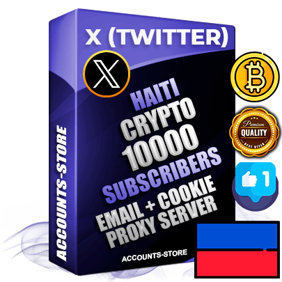 Professional Haitian PREMIUM X (Twitter) accounts of manual registration and farming for the CRYPTO niche with high trust history photos and tweets — fully themed and optimized for CRYPTO advertising and promotion — 10000 niche-related live active followers 2009–2014 registration year Verified Email (Included) + Cookie JSON for secure import and login to the account + User Agent + High-quality filling (Photo Header Posts). Fully ready for targeted campaigns and ad launches from any country. Perfectly hold ads without bans. Ideal for any earning schemes affiliate promotions and marketing projects. Quality unlimited IPv4 proxy server included. Professional Haitian PREMIUM X (Twitter) accounts of manual registration and farming for the CRYPTO niche with high trust history photos and tweets — fully themed and optimized for CRYPTO advertising and promotion — 10000 niche-related live active followers 2009–2014 registration year Verified Email (Included) + Cookie JSON for secure import and login to the account + User Agent + High-quality filling (Photo Header Posts). Fully ready for targeted campaigns and ad launches from any country. Perfectly hold ads without bans. Ideal for any earning schemes affiliate promotions and marketing projects. Quality unlimited IPv4 proxy server included.