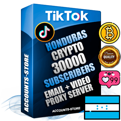 Professional Honduran PREMIUM TikTok accounts of manual registration and farming for the CRYPTO niche with high trust history profile photos and videos — fully themed and optimized for CRYPTO advertising and promotion — 30000 niche-related live active subscribers 2018–2022 registration years Verified Email (included) + Cookie JSON for secure import and login to the account + User Agent + high-quality content filling (profile photo banner and videos). Fully ready for targeted campaigns and ad launches from any country. Perfectly holds ads without bans. Ideal for any earning schemes affiliate promotions and marketing projects. Quality unlimited IPv4 proxy server included.