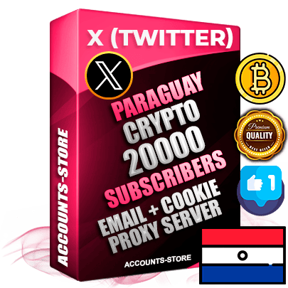 Professional Paraguayan PREMIUM X (Twitter) accounts of manual registration and farming for the CRYPTO niche with high trust history photos and tweets — fully themed and optimized for CRYPTO advertising and promotion — 20000 niche-related live active followers 2009–2014 registration year Verified Email (Included) + Cookie JSON for secure import and login to the account + User Agent + High-quality filling (Photo Header Posts). Fully ready for targeted campaigns and ad launches from any country. Perfectly hold ads without bans. Ideal for any earning schemes affiliate promotions and marketing projects. Quality unlimited IPv4 proxy server included. Professional Paraguayan PREMIUM X (Twitter) accounts of manual registration and farming for the CRYPTO niche with high trust history photos and tweets — fully themed and optimized for CRYPTO advertising and promotion — 20000 niche-related live active followers 2009–2014 registration year Verified Email (Included) + Cookie JSON for secure import and login to the account + User Agent + High-quality filling (Photo Header Posts). Fully ready for targeted campaigns and ad launches from any country. Perfectly hold ads without bans. Ideal for any earning schemes affiliate promotions and marketing projects. Quality unlimited IPv4 proxy server included.