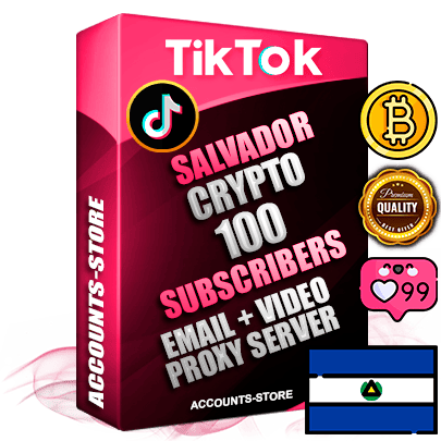 Professional Salvadoran PREMIUM TikTok accounts of manual registration and farming for the CRYPTO niche with high trust history profile photos and videos — fully themed and optimized for CRYPTO advertising and promotion — 100 niche-related live active subscribers 2018–2022 registration years Verified Email (included) + Cookie JSON for secure import and login to the account + User Agent + high-quality content filling (profile photo banner and videos). Fully ready for targeted campaigns and ad launches from any country. Perfectly holds ads without bans. Ideal for any earning schemes affiliate promotions and marketing projects. Quality unlimited IPv4 proxy server included.