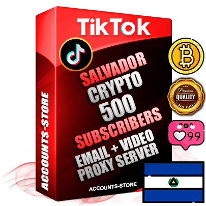 Professional Salvadoran PREMIUM TikTok accounts of manual registration and farming for the CRYPTO niche with high trust history profile photos and videos — fully themed and optimized for CRYPTO advertising and promotion — 500 niche-related live active subscribers 2018–2022 registration years Verified Email (included) + Cookie JSON for secure import and login to the account + User Agent + high-quality content filling (profile photo banner and videos). Fully ready for targeted campaigns and ad launches from any country. Perfectly holds ads without bans. Ideal for any earning schemes affiliate promotions and marketing projects. Quality unlimited IPv4 proxy server included.