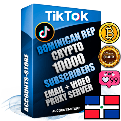 Professional Dominican PREMIUM TikTok accounts of manual registration and farming for the CRYPTO niche with high trust history profile photos and videos — fully themed and optimized for CRYPTO advertising and promotion — 10000 niche-related live active subscribers 2018–2022 registration years Verified Email (included) + Cookie JSON for secure import and login to the account + User Agent + high-quality content filling (profile photo banner and videos). Fully ready for targeted campaigns and ad launches from any country. Perfectly holds ads without bans. Ideal for any earning schemes affiliate promotions and marketing projects. Quality unlimited IPv4 proxy server included. Professional Dominican PREMIUM TikTok accounts of manual registration and farming for the CRYPTO niche with high trust history profile photos and videos — fully themed and optimized for CRYPTO advertising and promotion — 10000 niche-related live active subscribers 2018–2022 registration years Verified Email (included) + Cookie JSON for secure import and login to the account + User Agent + high-quality content filling (profile photo banner and videos). Fully ready for targeted campaigns and ad launches from any country. Perfectly holds ads without bans. Ideal for any earning schemes affiliate promotions and marketing projects. Quality unlimited IPv4 proxy server included.