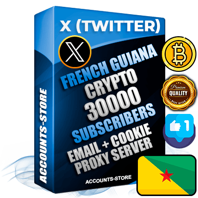 Professional Guiana PREMIUM X (Twitter) accounts of manual registration and farming for the CRYPTO niche with high trust history photos and tweets — fully themed and optimized for CRYPTO advertising and promotion — 30000 niche-related live active followers 2009–2014 registration year Verified Email (Included) + Cookie JSON for secure import and login to the account + User Agent + High-quality filling (Photo Header Posts). Fully ready for targeted campaigns and ad launches from any country. Perfectly hold ads without bans. Ideal for any earning schemes affiliate promotions and marketing projects. Quality unlimited IPv4 proxy server included. Professional Guiana PREMIUM X (Twitter) accounts of manual registration and farming for the CRYPTO niche with high trust history photos and tweets — fully themed and optimized for CRYPTO advertising and promotion — 30000 niche-related live active followers 2009–2014 registration year Verified Email (Included) + Cookie JSON for secure import and login to the account + User Agent + High-quality filling (Photo Header Posts). Fully ready for targeted campaigns and ad launches from any country. Perfectly hold ads without bans. Ideal for any earning schemes affiliate promotions and marketing projects. Quality unlimited IPv4 proxy server included.