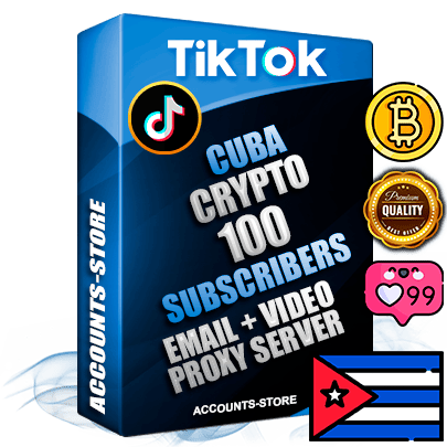 Professional Cuban PREMIUM TikTok accounts of manual registration and farming for the CRYPTO niche with high trust history profile photos and videos — fully themed and optimized for CRYPTO advertising and promotion — 100 niche-related live active subscribers 2018–2022 registration years Verified Email (included) + Cookie JSON for secure import and login to the account + User Agent + high-quality content filling (profile photo banner and videos). Fully ready for targeted campaigns and ad launches from any country. Perfectly holds ads without bans. Ideal for any earning schemes affiliate promotions and marketing projects. Quality unlimited IPv4 proxy server included.