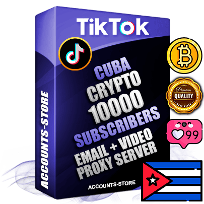 Professional Cuban PREMIUM TikTok accounts of manual registration and farming for the CRYPTO niche with high trust history profile photos and videos — fully themed and optimized for CRYPTO advertising and promotion — 10000 niche-related live active subscribers 2018–2022 registration years Verified Email (included) + Cookie JSON for secure import and login to the account + User Agent + high-quality content filling (profile photo banner and videos). Fully ready for targeted campaigns and ad launches from any country. Perfectly holds ads without bans. Ideal for any earning schemes affiliate promotions and marketing projects. Quality unlimited IPv4 proxy server included. Professional Cuban PREMIUM TikTok accounts of manual registration and farming for the CRYPTO niche with high trust history profile photos and videos — fully themed and optimized for CRYPTO advertising and promotion — 10000 niche-related live active subscribers 2018–2022 registration years Verified Email (included) + Cookie JSON for secure import and login to the account + User Agent + high-quality content filling (profile photo banner and videos). Fully ready for targeted campaigns and ad launches from any country. Perfectly holds ads without bans. Ideal for any earning schemes affiliate promotions and marketing projects. Quality unlimited IPv4 proxy server included.