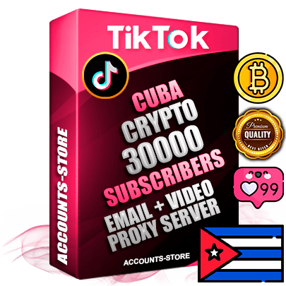 Professional Cuban PREMIUM TikTok accounts of manual registration and farming for the CRYPTO niche with high trust history profile photos and videos — fully themed and optimized for CRYPTO advertising and promotion — 30000 niche-related live active subscribers 2018–2022 registration years Verified Email (included) + Cookie JSON for secure import and login to the account + User Agent + high-quality content filling (profile photo banner and videos). Fully ready for targeted campaigns and ad launches from any country. Perfectly holds ads without bans. Ideal for any earning schemes affiliate promotions and marketing projects. Quality unlimited IPv4 proxy server included. Professional Cuban PREMIUM TikTok accounts of manual registration and farming for the CRYPTO niche with high trust history profile photos and videos — fully themed and optimized for CRYPTO advertising and promotion — 30000 niche-related live active subscribers 2018–2022 registration years Verified Email (included) + Cookie JSON for secure import and login to the account + User Agent + high-quality content filling (profile photo banner and videos). Fully ready for targeted campaigns and ad launches from any country. Perfectly holds ads without bans. Ideal for any earning schemes affiliate promotions and marketing projects. Quality unlimited IPv4 proxy server included.