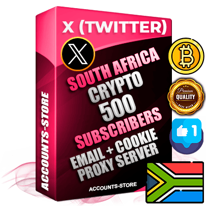 Professional South African PREMIUM X (Twitter) accounts of manual registration and farming for the CRYPTO niche with high trust history photos and tweets — fully themed and optimized for CRYPTO advertising and promotion — 500 niche-related live active followers 2009–2014 registration year Verified Email (Included) + Cookie JSON for secure import and login to the account + User Agent + High-quality filling (Photo Header Posts). Fully ready for targeted campaigns and ad launches from any country. Perfectly hold ads without bans. Ideal for any earning schemes affiliate promotions and marketing projects. Quality unlimited IPv4 proxy server included.