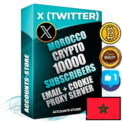 Professional Moroccan PREMIUM X (Twitter) accounts of manual registration and farming for the CRYPTO niche with high trust history photos and tweets — fully themed and optimized for CRYPTO advertising and promotion — 10000 niche-related live active followers 2009–2014 registration year Verified Email (Included) + Cookie JSON for secure import and login to the account + User Agent + High-quality filling (Photo Header Posts). Fully ready for targeted campaigns and ad launches from any country. Perfectly hold ads without bans. Ideal for any earning schemes affiliate promotions and marketing projects. Quality unlimited IPv4 proxy server included.