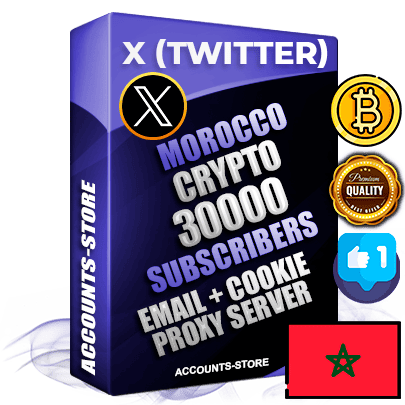 Professional Moroccan PREMIUM X (Twitter) accounts of manual registration and farming for the CRYPTO niche with high trust history photos and tweets — fully themed and optimized for CRYPTO advertising and promotion — 30000 niche-related live active followers 2009–2014 registration year Verified Email (Included) + Cookie JSON for secure import and login to the account + User Agent + High-quality filling (Photo Header Posts). Fully ready for targeted campaigns and ad launches from any country. Perfectly hold ads without bans. Ideal for any earning schemes affiliate promotions and marketing projects. Quality unlimited IPv4 proxy server included. Professional Moroccan PREMIUM X (Twitter) accounts of manual registration and farming for the CRYPTO niche with high trust history photos and tweets — fully themed and optimized for CRYPTO advertising and promotion — 30000 niche-related live active followers 2009–2014 registration year Verified Email (Included) + Cookie JSON for secure import and login to the account + User Agent + High-quality filling (Photo Header Posts). Fully ready for targeted campaigns and ad launches from any country. Perfectly hold ads without bans. Ideal for any earning schemes affiliate promotions and marketing projects. Quality unlimited IPv4 proxy server included.