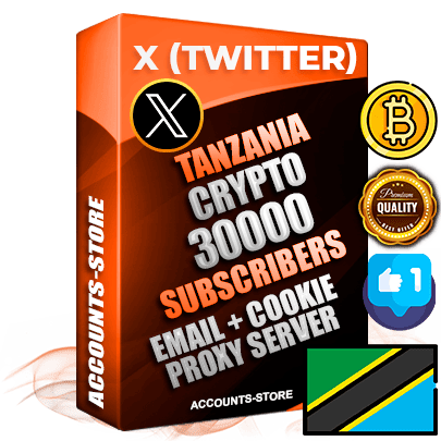 Professional Tanzanian PREMIUM X (Twitter) accounts of manual registration and farming for the CRYPTO niche with high trust history photos and tweets — fully themed and optimized for CRYPTO advertising and promotion — 30000 niche-related live active followers 2009–2014 registration year Verified Email (Included) + Cookie JSON for secure import and login to the account + User Agent + High-quality filling (Photo Header Posts). Fully ready for targeted campaigns and ad launches from any country. Perfectly hold ads without bans. Ideal for any earning schemes affiliate promotions and marketing projects. Quality unlimited IPv4 proxy server included.