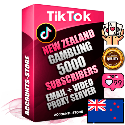 Professional New Zealand PREMIUM TikTok accounts of manual registration and farming for the GAMBLING niche with high trust history profile photos and videos — fully themed and optimized for GAMBLING advertising and promotion — 5000 niche-related live active subscribers 2018–2022 registration years Verified Email (included) + Cookie JSON for secure import and login to the account + User Agent + high-quality content filling (profile photo banner and videos). Fully ready for targeted campaigns and ad launches from any country. Perfectly holds ads without bans. Ideal for any earning schemes affiliate promotions and marketing projects. Quality unlimited IPv4 proxy server included. Professional New Zealand PREMIUM TikTok accounts of manual registration and farming for the GAMBLING niche with high trust history profile photos and videos — fully themed and optimized for GAMBLING advertising and promotion — 5000 niche-related live active subscribers 2018–2022 registration years Verified Email (included) + Cookie JSON for secure import and login to the account + User Agent + high-quality content filling (profile photo banner and videos). Fully ready for targeted campaigns and ad launches from any country. Perfectly holds ads without bans. Ideal for any earning schemes affiliate promotions and marketing projects. Quality unlimited IPv4 proxy server included.