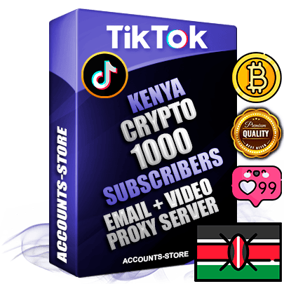 Professional Kenyan PREMIUM TikTok accounts of manual registration and farming for the CRYPTO niche with high trust history profile photos and videos — fully themed and optimized for CRYPTO advertising and promotion — 1000 niche-related live active subscribers 2018–2022 registration years Verified Email (included) + Cookie JSON for secure import and login to the account + User Agent + high-quality content filling (profile photo banner and videos). Fully ready for targeted campaigns and ad launches from any country. Perfectly holds ads without bans. Ideal for any earning schemes affiliate promotions and marketing projects. Quality unlimited IPv4 proxy server included. Professional Kenyan PREMIUM TikTok accounts of manual registration and farming for the CRYPTO niche with high trust history profile photos and videos — fully themed and optimized for CRYPTO advertising and promotion — 1000 niche-related live active subscribers 2018–2022 registration years Verified Email (included) + Cookie JSON for secure import and login to the account + User Agent + high-quality content filling (profile photo banner and videos). Fully ready for targeted campaigns and ad launches from any country. Perfectly holds ads without bans. Ideal for any earning schemes affiliate promotions and marketing projects. Quality unlimited IPv4 proxy server included.