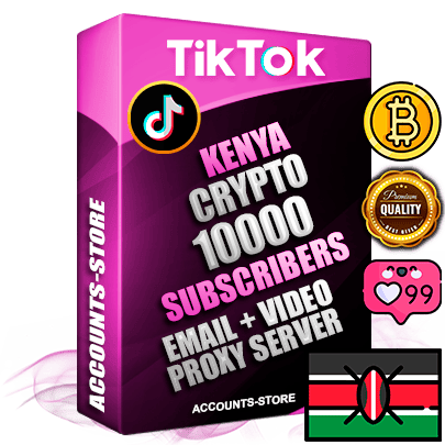 Professional Kenyan PREMIUM TikTok accounts of manual registration and farming for the CRYPTO niche with high trust history profile photos and videos — fully themed and optimized for CRYPTO advertising and promotion — 10000 niche-related live active subscribers 2018–2022 registration years Verified Email (included) + Cookie JSON for secure import and login to the account + User Agent + high-quality content filling (profile photo banner and videos). Fully ready for targeted campaigns and ad launches from any country. Perfectly holds ads without bans. Ideal for any earning schemes affiliate promotions and marketing projects. Quality unlimited IPv4 proxy server included. Professional Kenyan PREMIUM TikTok accounts of manual registration and farming for the CRYPTO niche with high trust history profile photos and videos — fully themed and optimized for CRYPTO advertising and promotion — 10000 niche-related live active subscribers 2018–2022 registration years Verified Email (included) + Cookie JSON for secure import and login to the account + User Agent + high-quality content filling (profile photo banner and videos). Fully ready for targeted campaigns and ad launches from any country. Perfectly holds ads without bans. Ideal for any earning schemes affiliate promotions and marketing projects. Quality unlimited IPv4 proxy server included.