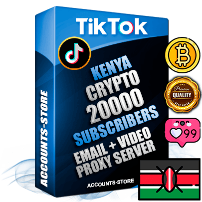 Professional Kenyan PREMIUM TikTok accounts of manual registration and farming for the CRYPTO niche with high trust history profile photos and videos — fully themed and optimized for CRYPTO advertising and promotion — 20000 niche-related live active subscribers 2018–2022 registration years Verified Email (included) + Cookie JSON for secure import and login to the account + User Agent + high-quality content filling (profile photo banner and videos). Fully ready for targeted campaigns and ad launches from any country. Perfectly holds ads without bans. Ideal for any earning schemes affiliate promotions and marketing projects. Quality unlimited IPv4 proxy server included. Professional Kenyan PREMIUM TikTok accounts of manual registration and farming for the CRYPTO niche with high trust history profile photos and videos — fully themed and optimized for CRYPTO advertising and promotion — 20000 niche-related live active subscribers 2018–2022 registration years Verified Email (included) + Cookie JSON for secure import and login to the account + User Agent + high-quality content filling (profile photo banner and videos). Fully ready for targeted campaigns and ad launches from any country. Perfectly holds ads without bans. Ideal for any earning schemes affiliate promotions and marketing projects. Quality unlimited IPv4 proxy server included.