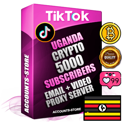 Professional Ugandan PREMIUM TikTok accounts of manual registration and farming for the CRYPTO niche with high trust history profile photos and videos — fully themed and optimized for CRYPTO advertising and promotion — 5000 niche-related live active subscribers 2018–2022 registration years Verified Email (included) + Cookie JSON for secure import and login to the account + User Agent + high-quality content filling (profile photo banner and videos). Fully ready for targeted campaigns and ad launches from any country. Perfectly holds ads without bans. Ideal for any earning schemes affiliate promotions and marketing projects. Quality unlimited IPv4 proxy server included.
