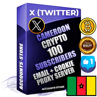 Professional Cameroonian PREMIUM X (Twitter) accounts of manual registration and farming for the CRYPTO niche with high trust history photos and tweets — fully themed and optimized for CRYPTO advertising and promotion — 100 niche-related live active followers 2009–2014 registration year Verified Email (Included) + Cookie JSON for secure import and login to the account + User Agent + High-quality filling (Photo Header Posts). Fully ready for targeted campaigns and ad launches from any country. Perfectly hold ads without bans. Ideal for any earning schemes affiliate promotions and marketing projects. Quality unlimited IPv4 proxy server included. Professional Cameroonian PREMIUM X (Twitter) accounts of manual registration and farming for the CRYPTO niche with high trust history photos and tweets — fully themed and optimized for CRYPTO advertising and promotion — 100 niche-related live active followers 2009–2014 registration year Verified Email (Included) + Cookie JSON for secure import and login to the account + User Agent + High-quality filling (Photo Header Posts). Fully ready for targeted campaigns and ad launches from any country. Perfectly hold ads without bans. Ideal for any earning schemes affiliate promotions and marketing projects. Quality unlimited IPv4 proxy server included.