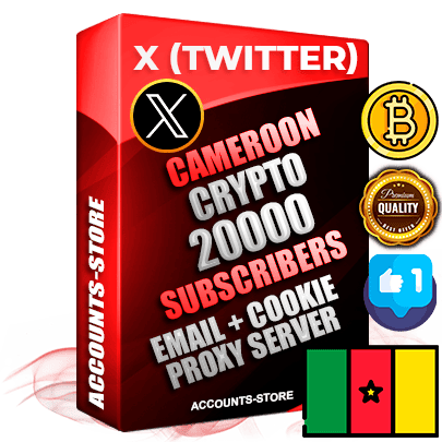 Professional Cameroonian PREMIUM X (Twitter) accounts of manual registration and farming for the CRYPTO niche with high trust history photos and tweets — fully themed and optimized for CRYPTO advertising and promotion — 20000 niche-related live active followers 2009–2014 registration year Verified Email (Included) + Cookie JSON for secure import and login to the account + User Agent + High-quality filling (Photo Header Posts). Fully ready for targeted campaigns and ad launches from any country. Perfectly hold ads without bans. Ideal for any earning schemes affiliate promotions and marketing projects. Quality unlimited IPv4 proxy server included. Professional Cameroonian PREMIUM X (Twitter) accounts of manual registration and farming for the CRYPTO niche with high trust history photos and tweets — fully themed and optimized for CRYPTO advertising and promotion — 20000 niche-related live active followers 2009–2014 registration year Verified Email (Included) + Cookie JSON for secure import and login to the account + User Agent + High-quality filling (Photo Header Posts). Fully ready for targeted campaigns and ad launches from any country. Perfectly hold ads without bans. Ideal for any earning schemes affiliate promotions and marketing projects. Quality unlimited IPv4 proxy server included.