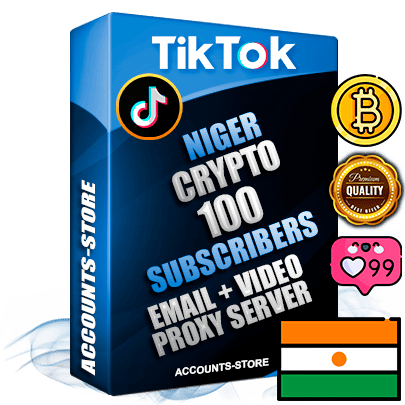 Professional Nigerien PREMIUM TikTok accounts of manual registration and farming for the CRYPTO niche with high trust history profile photos and videos — fully themed and optimized for CRYPTO advertising and promotion — 100 niche-related live active subscribers 2018–2022 registration years Verified Email (included) + Cookie JSON for secure import and login to the account + User Agent + high-quality content filling (profile photo banner and videos). Fully ready for targeted campaigns and ad launches from any country. Perfectly holds ads without bans. Ideal for any earning schemes affiliate promotions and marketing projects. Quality unlimited IPv4 proxy server included.