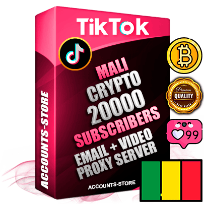 Professional Malian PREMIUM TikTok accounts of manual registration and farming for the CRYPTO niche with high trust history profile photos and videos — fully themed and optimized for CRYPTO advertising and promotion — 20000 niche-related live active subscribers 2018–2022 registration years Verified Email (included) + Cookie JSON for secure import and login to the account + User Agent + high-quality content filling (profile photo banner and videos). Fully ready for targeted campaigns and ad launches from any country. Perfectly holds ads without bans. Ideal for any earning schemes affiliate promotions and marketing projects. Quality unlimited IPv4 proxy server included.