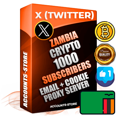 Professional Zambian PREMIUM X (Twitter) accounts of manual registration and farming for the CRYPTO niche with high trust history photos and tweets — fully themed and optimized for CRYPTO advertising and promotion — 1000 niche-related live active followers 2009–2014 registration year Verified Email (Included) + Cookie JSON for secure import and login to the account + User Agent + High-quality filling (Photo Header Posts). Fully ready for targeted campaigns and ad launches from any country. Perfectly hold ads without bans. Ideal for any earning schemes affiliate promotions and marketing projects. Quality unlimited IPv4 proxy server included. Professional Zambian PREMIUM X (Twitter) accounts of manual registration and farming for the CRYPTO niche with high trust history photos and tweets — fully themed and optimized for CRYPTO advertising and promotion — 1000 niche-related live active followers 2009–2014 registration year Verified Email (Included) + Cookie JSON for secure import and login to the account + User Agent + High-quality filling (Photo Header Posts). Fully ready for targeted campaigns and ad launches from any country. Perfectly hold ads without bans. Ideal for any earning schemes affiliate promotions and marketing projects. Quality unlimited IPv4 proxy server included.