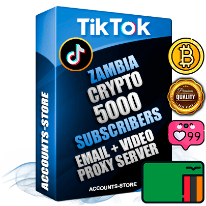 Professional Zambian PREMIUM TikTok accounts of manual registration and farming for the CRYPTO niche with high trust history profile photos and videos — fully themed and optimized for CRYPTO advertising and promotion — 5000 niche-related live active subscribers 2018–2022 registration years Verified Email (included) + Cookie JSON for secure import and login to the account + User Agent + high-quality content filling (profile photo banner and videos). Fully ready for targeted campaigns and ad launches from any country. Perfectly holds ads without bans. Ideal for any earning schemes affiliate promotions and marketing projects. Quality unlimited IPv4 proxy server included. Professional Zambian PREMIUM TikTok accounts of manual registration and farming for the CRYPTO niche with high trust history profile photos and videos — fully themed and optimized for CRYPTO advertising and promotion — 5000 niche-related live active subscribers 2018–2022 registration years Verified Email (included) + Cookie JSON for secure import and login to the account + User Agent + high-quality content filling (profile photo banner and videos). Fully ready for targeted campaigns and ad launches from any country. Perfectly holds ads without bans. Ideal for any earning schemes affiliate promotions and marketing projects. Quality unlimited IPv4 proxy server included.