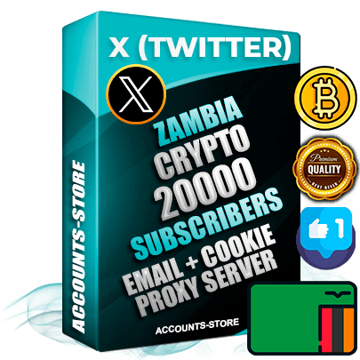Professional Zambian PREMIUM X (Twitter) accounts of manual registration and farming for the CRYPTO niche with high trust history photos and tweets — fully themed and optimized for CRYPTO advertising and promotion — 20000 niche-related live active followers 2009–2014 registration year Verified Email (Included) + Cookie JSON for secure import and login to the account + User Agent + High-quality filling (Photo Header Posts). Fully ready for targeted campaigns and ad launches from any country. Perfectly hold ads without bans. Ideal for any earning schemes affiliate promotions and marketing projects. Quality unlimited IPv4 proxy server included. Professional Zambian PREMIUM X (Twitter) accounts of manual registration and farming for the CRYPTO niche with high trust history photos and tweets — fully themed and optimized for CRYPTO advertising and promotion — 20000 niche-related live active followers 2009–2014 registration year Verified Email (Included) + Cookie JSON for secure import and login to the account + User Agent + High-quality filling (Photo Header Posts). Fully ready for targeted campaigns and ad launches from any country. Perfectly hold ads without bans. Ideal for any earning schemes affiliate promotions and marketing projects. Quality unlimited IPv4 proxy server included.